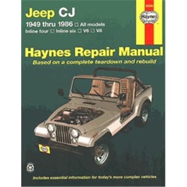 Reparaturanleitung Jeep CJ 1949-1986