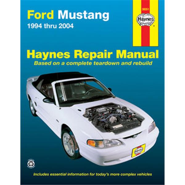 Reparaturanleitung Ford Mustang Modelljahr 1994-2004