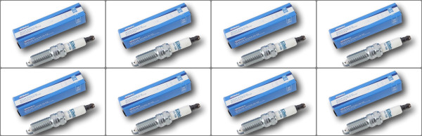 Zündkerze, Iridium (Satz per 8)
