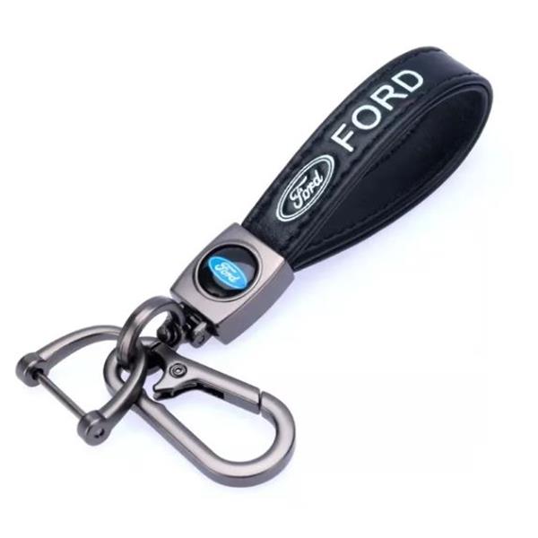 Schlüsselanhänger schwarz/matt (Ford)