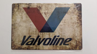 Metallschild Valvoline (30x20cm) Metallschild Valvoline (30x20cm)