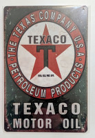 Metallschild Texaco (20x30cm)
