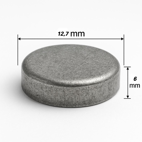 Froststopfen (Kernlochdeckel) Ø 12,7mm (1/2")
