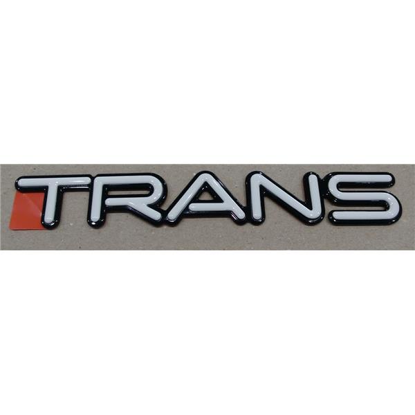 Schriftzug "Trans" (weiß)