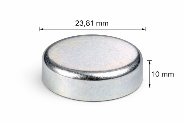 Froststopfen (Kernlochdeckel) Ø 23,81mm (15/16")