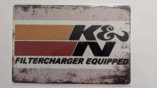 Metallschild K & N (30x20cm)