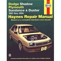 Reparaturanleitung Shadow/Sundance/Duster 1987-1994