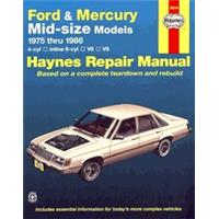 Reparaturanleitung Ford/Mercury Midsize 1975-1986