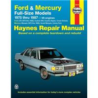 Reparaturanleitung Ford/Mercury  Full Size 1975-1987