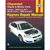 Reparaturanleitung Chevrolet Impala/Monte Carlo 2006-2011