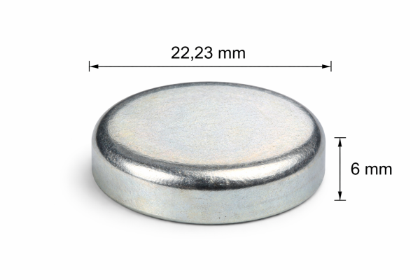 Froststopfen (Kernlochdeckel) Ø 22,23mm (7/8")