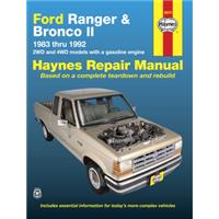 Reparaturanleitung Ranger Pick up & Bronco II 1983-1992