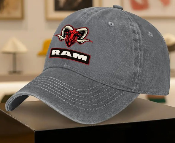 Baseballcap RAM (Farbe: Hellgrau)