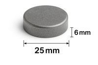 Froststopfen (Kernlochdeckel) Ø 25mm