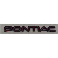 Schriftzug "Pontiac"  (rot)