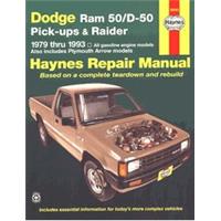 Reparaturanleitung Ram 50/D50/Raider/Arrow Pick up 1978-1993