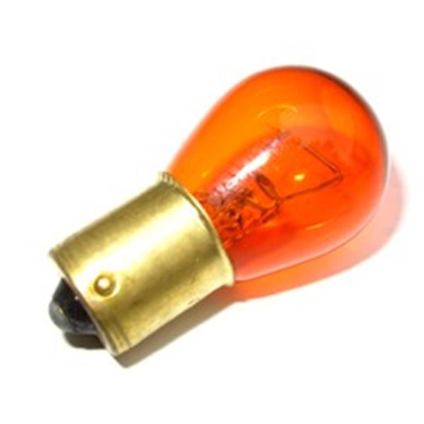 Glühbirne 1156NA, orange 1 Faden (Metallsockel)