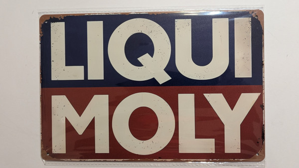 Metallschild Liqui Moly (30x20cm)