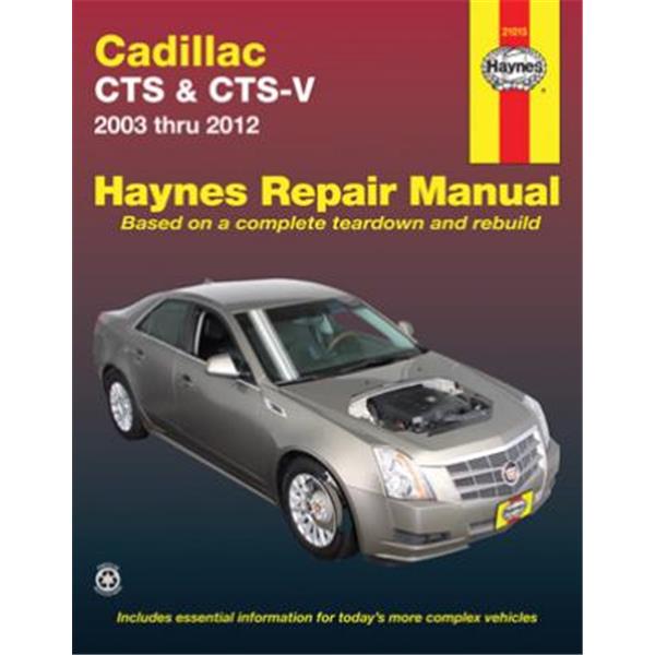 Reparaturanleitung Cadillac CTS/CTS-V 2003-2012