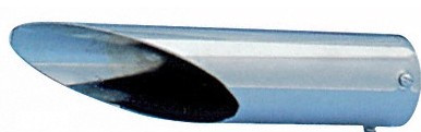 Chromendrohr (Durchmesser 50,8mm= 2") Gesamtlänge ca. 23cm
