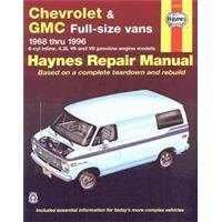 Reparaturanleitung Chevy/GMC Full Size Van 1968-1996 #10-2194